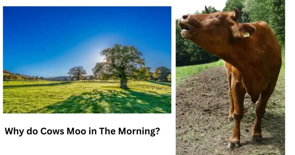 Why do Cows Moo in The Morning?